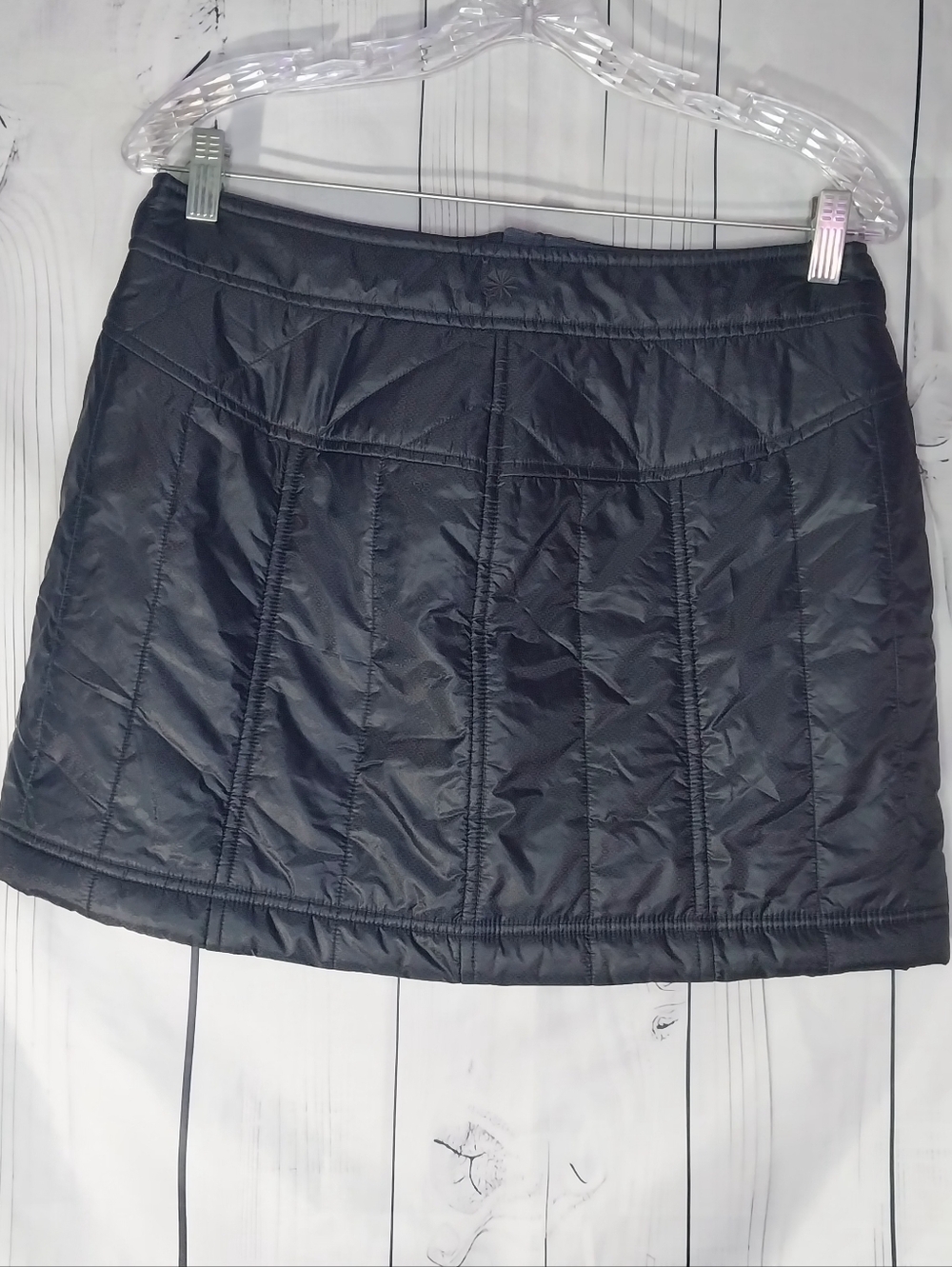 Athleta Toasty Buns Quilted Insulated Puffer Apres Ski Gorpcore Mini Skirt - Picture 5 of 8